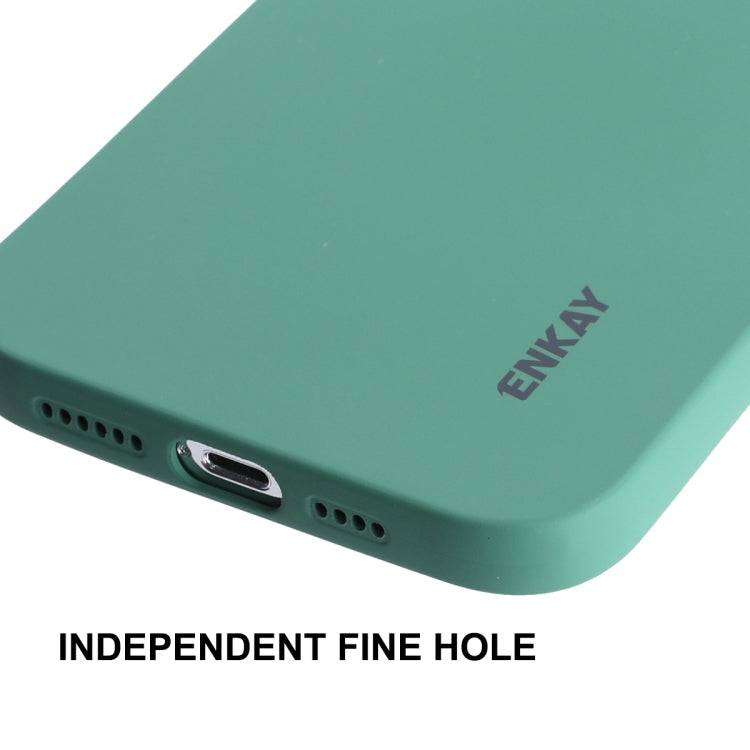Custodia per telefono antiurto in silicone liquido ENKAY per iPhone 14 Pro Max, For iPhone 14 Pro Max