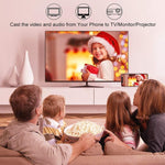 Cavo adattatore 1080P da 8 pin a HDMI da 2 m, compatibile con adattatore da iPhone a HDMI,, 8 Pin