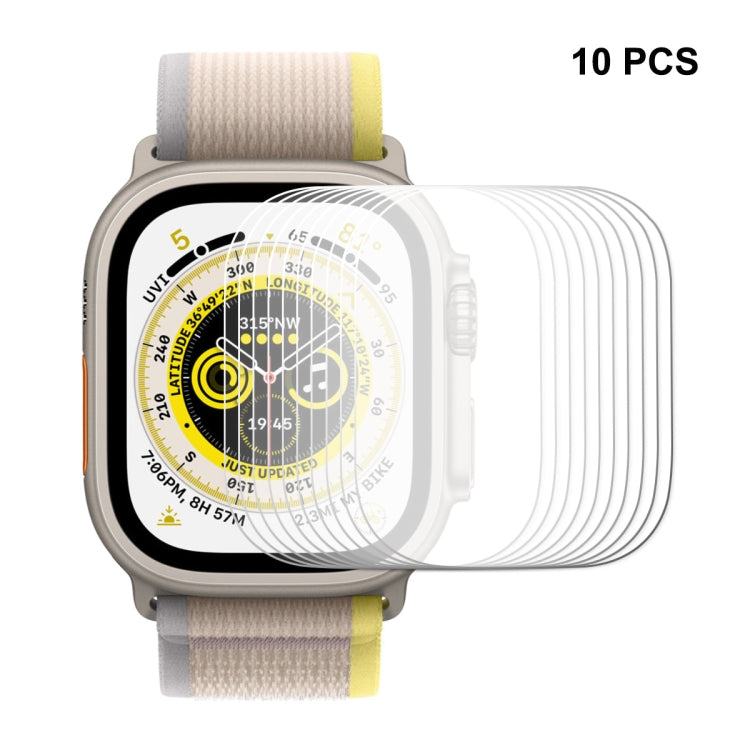 Per Apple Watch Ultra 49mm ENKAY 0.2mm 9H Pellicola per orologio in vetro temperato, 1pcs, 2pcs, 5pcs, 10pcs