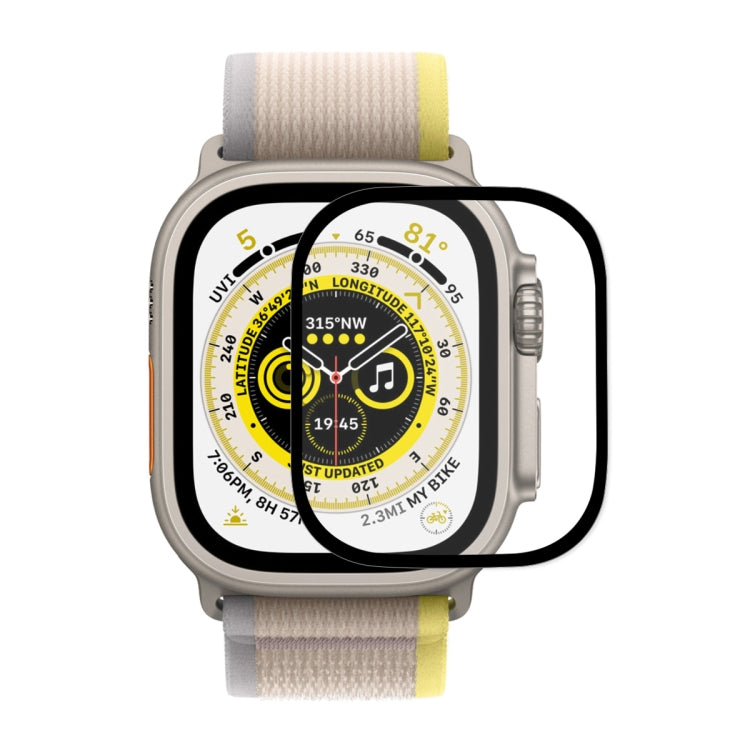 Per Apple Watch Ultra 49mm ENKAY 9H Full Cover Pellicola per orologio in vetro temperato, 1pcs, 2pcs, 5pcs, 10pcs
