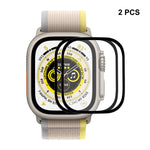 Per Apple Watch Ultra 49mm ENKAY 9H Full Cover Pellicola per orologio in vetro temperato, 1pcs, 2pcs, 5pcs, 10pcs