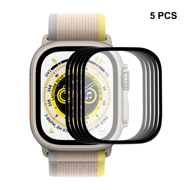 Per Apple Watch Ultra 49mm ENKAY 9H Full Cover Pellicola per orologio in vetro temperato, 1pcs, 2pcs, 5pcs, 10pcs
