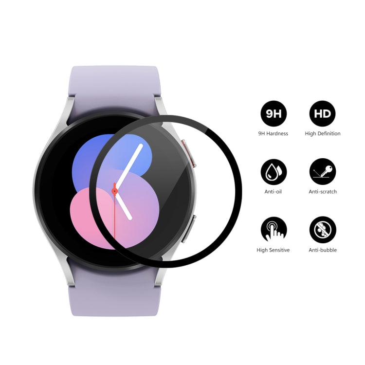 Per Samsung Galaxy Watch5 40mm ENKAY 9H Pellicola per orologio in vetro temperato a copertura totale, 1 PCS, 2 PCS, 5 PCS, 10 PCS