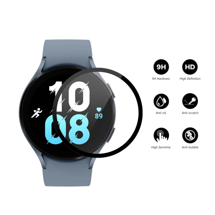 Per Samsung Galaxy Watch5 44mm ENKAY 9H Pellicola per orologio in vetro temperato a copertura totale, 1 PCS, 2 PCS, 5 PCS, 10 PCS