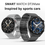 DT3 Mate Smart Watch con schermo a colori da 1,5 pollici, supporto per il monitoraggio della frequenza cardiaca/monitoraggio della pressione sanguigna