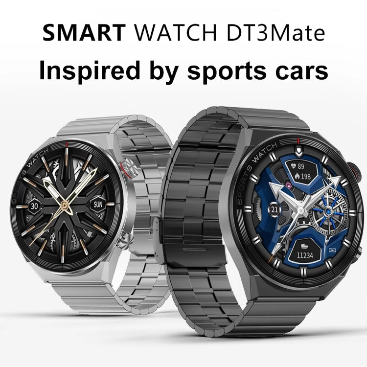 DT3 Mate Smart Watch con schermo a colori da 1,5 pollici, supporto per il monitoraggio della frequenza cardiaca/monitoraggio della pressione sanguigna