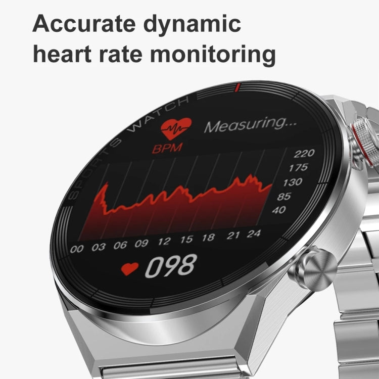 DT3 Mate Smart Watch con schermo a colori da 1,5 pollici, supporto per il monitoraggio della frequenza cardiaca/monitoraggio della pressione sanguigna