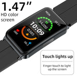 EP01 Smart Watch con schermo a colori da 1,47 pollici, supporto per il monitoraggio della frequenza cardiaca/monitoraggio della pressione sanguigna