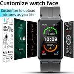 EP01 Smart Watch con schermo a colori da 1,47 pollici, supporto per il monitoraggio della frequenza cardiaca/monitoraggio della pressione sanguigna