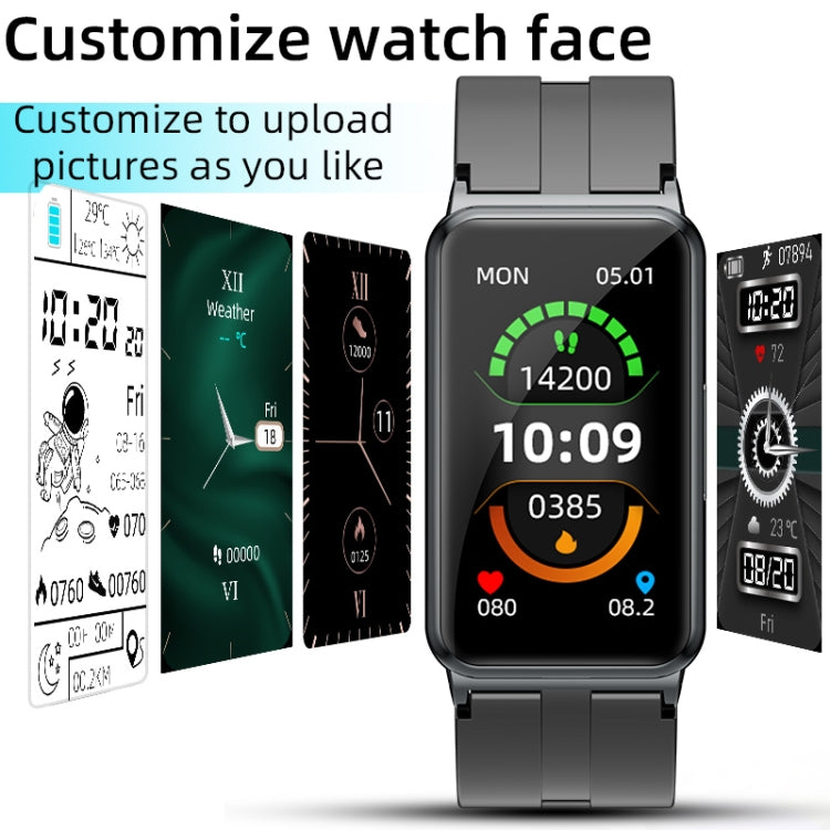 EP01 Smart Watch con schermo a colori da 1,47 pollici, supporto per il monitoraggio della frequenza cardiaca/monitoraggio della pressione sanguigna