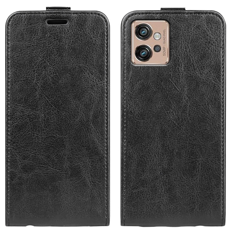 Per Motorola Moto G32 R64 Custodia per telefono in pelle con vibrazione verticale, For Motorola Moto G32