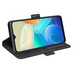 Per vivo Y02s Custodia per telefono in pelle con fibbia magnetica a doppio lato, For vivo Y02s