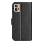 Per Motorola Moto G32 Custodia in pelle con fibbia magnetica a doppio lato, For Motorola Moto G32