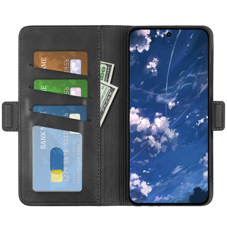 Per Motorola Moto G32 Custodia in pelle con fibbia magnetica a doppio lato, For Motorola Moto G32