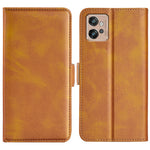 Per Motorola Moto G32 Custodia in pelle con fibbia magnetica a doppio lato, For Motorola Moto G32
