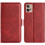 Per Motorola Moto G32 Custodia in pelle con fibbia magnetica a doppio lato, For Motorola Moto G32