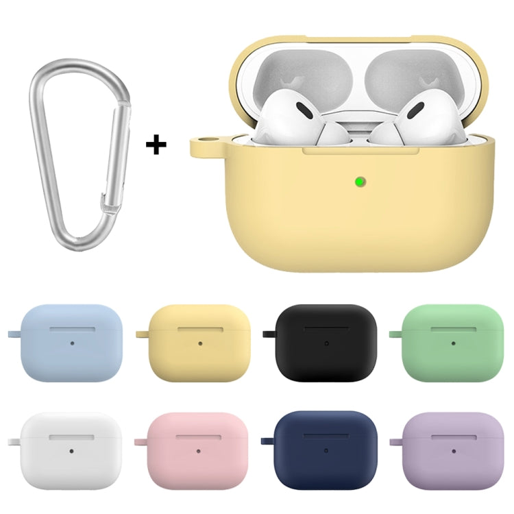Per Apple AirPods Pro 2 2022 ENKAY Custodia protettiva in silicone addensato con portachiavi