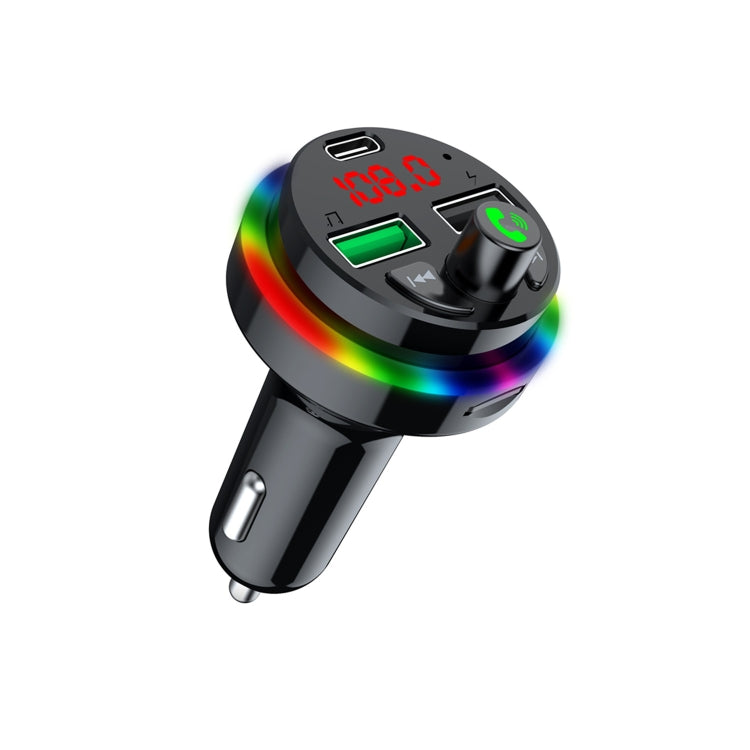 F17 Caricatore doppio USB 3.1A Lettore MP3 per auto Bluetooth 5.0, F17