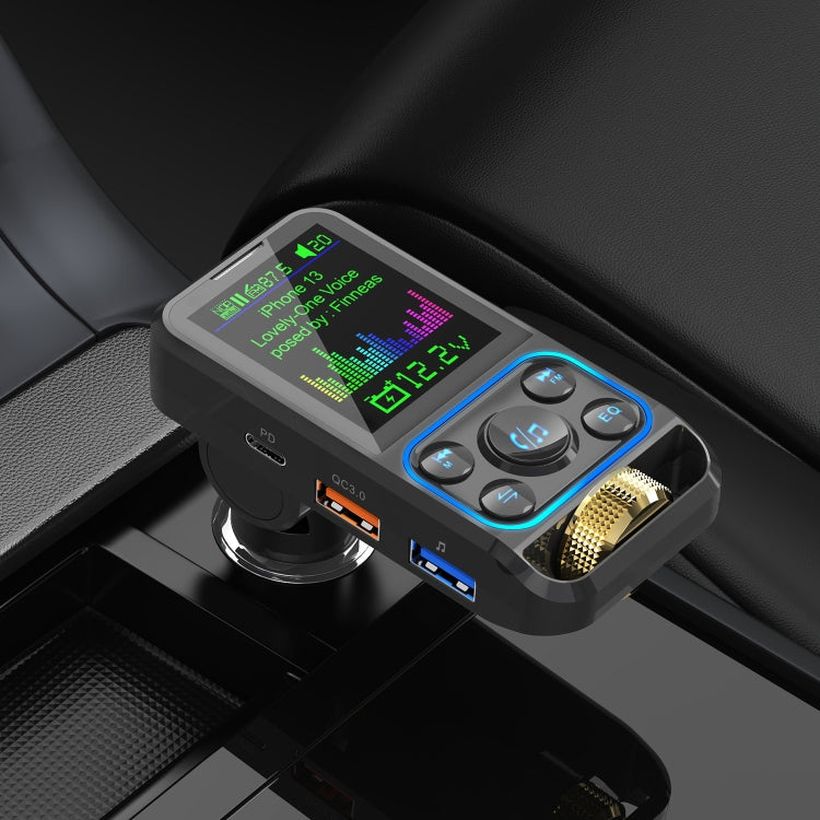 BC83 Equalizzatore regolabile Wireless Car Mp3 Player Trasmettitore FM per auto, BC83