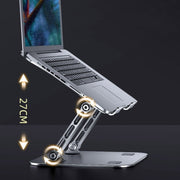 Supporto per laptop portatile multifunzionale in alluminio pieghevole e regolabile in altezza N16, N16