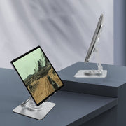 2026 Supporto per laptop da scrivania in alluminio CNC pieghevole e regolabile in altezza, ergonomico, con rotazione a 360°, 2026
