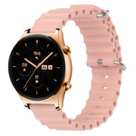 Cinturino per orologio in silicone tinta unita stile oceano da 22 mm, For Honor Watch GS 3, For Honor Watch GS Pro