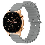Cinturino per orologio in silicone tinta unita stile oceano da 22 mm, For Honor Watch GS 3, For Honor Watch GS Pro