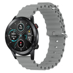 Cinturino per orologio in silicone tinta unita stile oceano da 22 mm, For Honor Magic Watch 2 46mm, For Honor Watch Dream