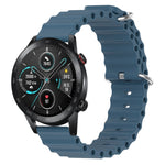 Cinturino per orologio in silicone tinta unita stile oceano da 22 mm, For Honor Magic Watch 2 46mm, For Honor Watch Dream