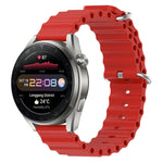 Cinturino per orologio in silicone tinta unita stile oceano da 22 mm, For Huawei Watch 3 Pro New
