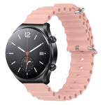 Cinturino per orologio in silicone tinta unita stile oceano da 22 mm, For Xiaomi MI Watch S1, For Xiaomi MI Watch S1 Pro