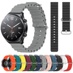 Cinturino per orologio in silicone tinta unita stile oceano da 22 mm, For Xiaomi MI Watch S1, For Xiaomi MI Watch S1 Pro