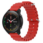 Cinturino per orologio in silicone tinta unita stile oceano da 22 mm, For Xiaomi MI Watch S1, For Xiaomi MI Watch S1 Pro