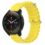 Cinturino per orologio in silicone tinta unita stile oceano da 22 mm, For Xiaomi MI Watch S1, For Xiaomi MI Watch S1 Pro