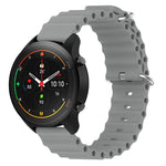 Cinturino per orologio in silicone tinta unita stile oceano da 22 mm, For Xiaomi MI Watch S1, For Xiaomi MI Watch S1 Pro