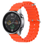 Cinturino per orologio in silicone tinta unita stile oceano da 22 mm, For Xiaomi MI Watch Color