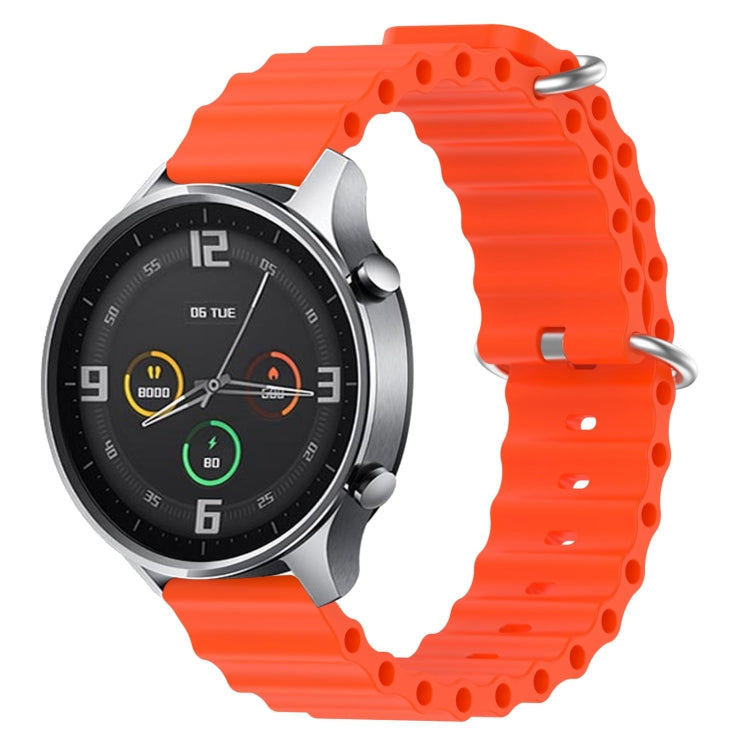 Cinturino per orologio in silicone tinta unita stile oceano da 22 mm, For Xiaomi MI Watch Color