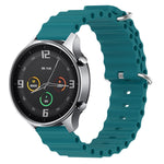 Cinturino per orologio in silicone tinta unita stile oceano da 22 mm, For Xiaomi MI Watch Color