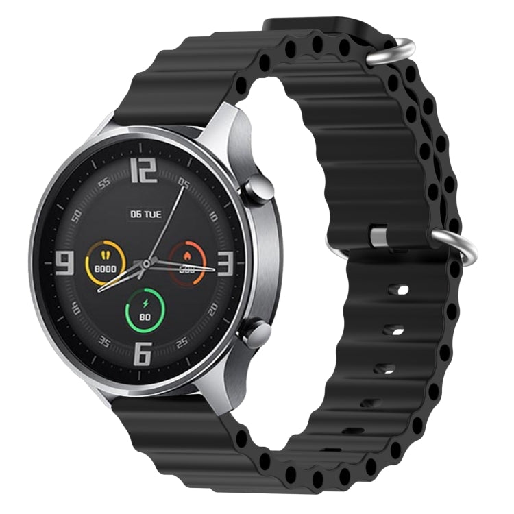 Cinturino per orologio in silicone tinta unita stile oceano da 22 mm, For Xiaomi MI Watch Color