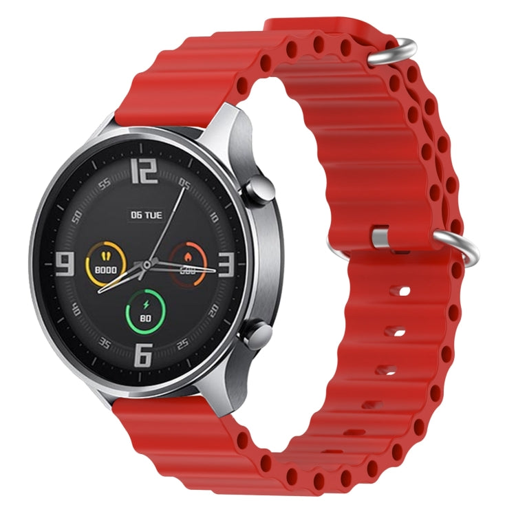 Cinturino per orologio in silicone tinta unita stile oceano da 22 mm, For Xiaomi MI Watch Color