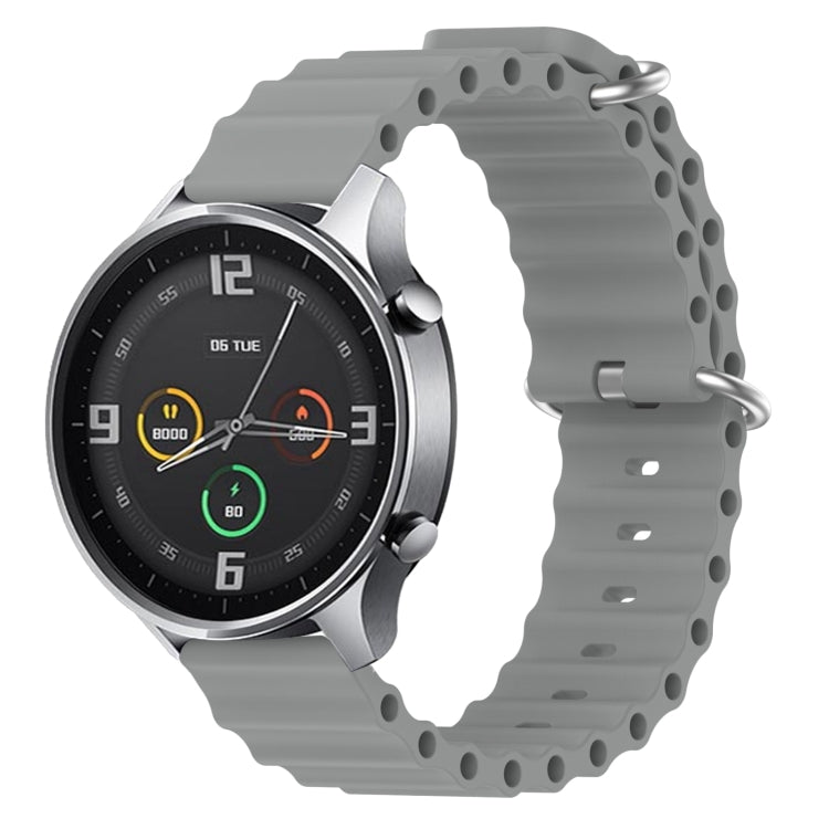 Cinturino per orologio in silicone tinta unita stile oceano da 22 mm, For Xiaomi MI Watch Color
