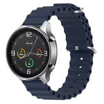 Cinturino per orologio in silicone tinta unita stile oceano da 22 mm, For Xiaomi MI Watch Color