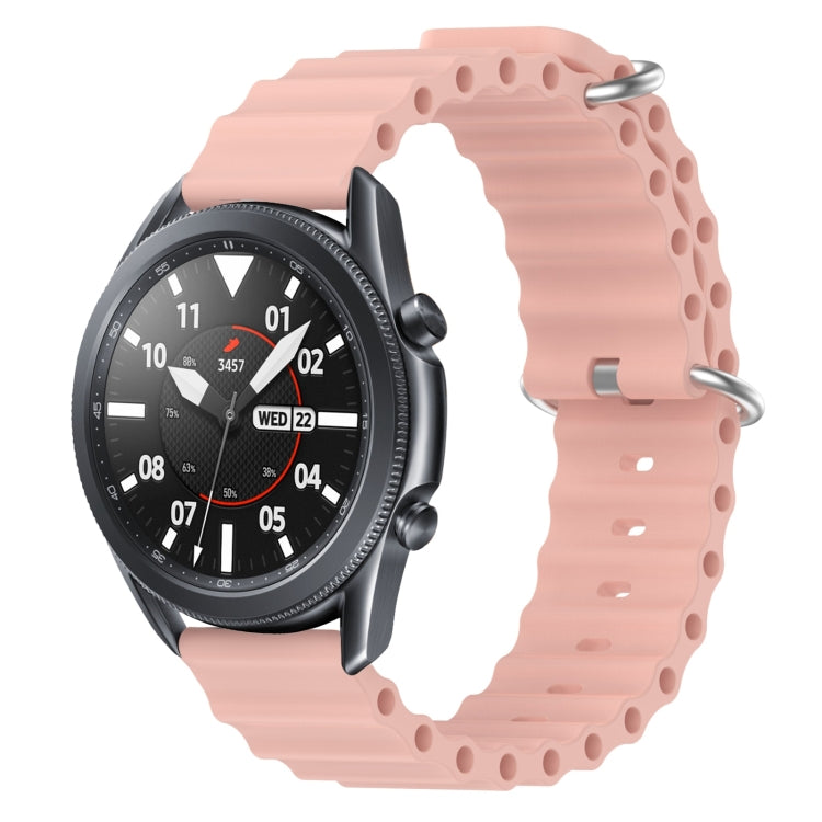 Cinturino per orologio in silicone tinta unita stile oceano da 22 mm, For Samsung Galaxy Watch3 45mm, For Samsung Galaxy Watch 46mm