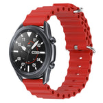 Cinturino per orologio in silicone tinta unita stile oceano da 22 mm, For Samsung Galaxy Watch3 45mm, For Samsung Galaxy Watch 46mm