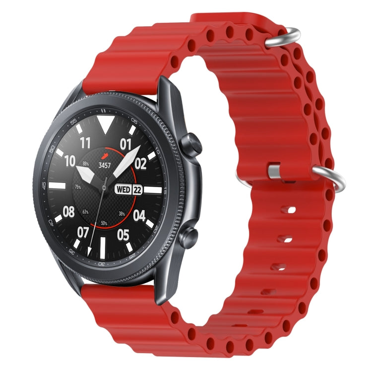 Cinturino per orologio in silicone tinta unita stile oceano da 22 mm, For Samsung Galaxy Watch3 45mm, For Samsung Galaxy Watch 46mm