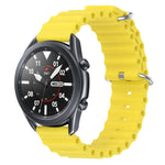 Cinturino per orologio in silicone tinta unita stile oceano da 22 mm, For Samsung Galaxy Watch3 45mm, For Samsung Galaxy Watch 46mm