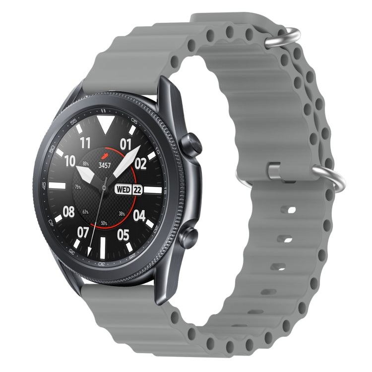 Cinturino per orologio in silicone tinta unita stile oceano da 22 mm, For Samsung Galaxy Watch3 45mm, For Samsung Galaxy Watch 46mm