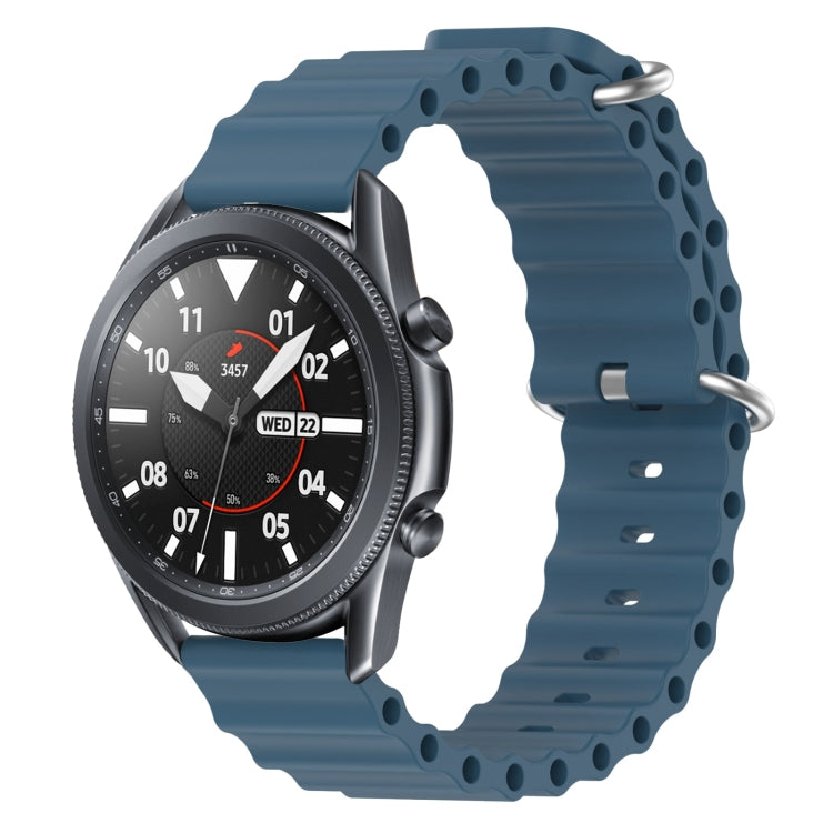 Cinturino per orologio in silicone tinta unita stile oceano da 22 mm, For Samsung Galaxy Watch3 45mm, For Samsung Galaxy Watch 46mm