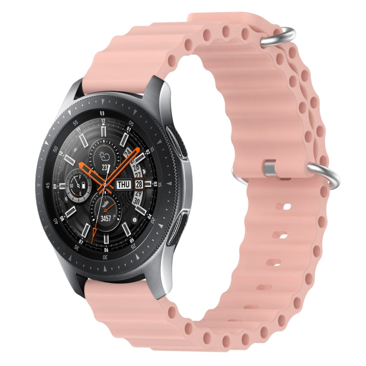 Cinturino per orologio in silicone tinta unita stile oceano da 22 mm, For Samsung Galaxy Watch3 45mm, For Samsung Galaxy Watch 46mm
