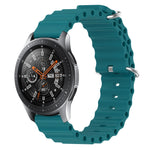 Cinturino per orologio in silicone tinta unita stile oceano da 22 mm, For Samsung Galaxy Watch3 45mm, For Samsung Galaxy Watch 46mm